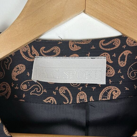 Vintage A.C Sport Floral Blazer Size 12 Made USA​​ - Picture 4 of 4